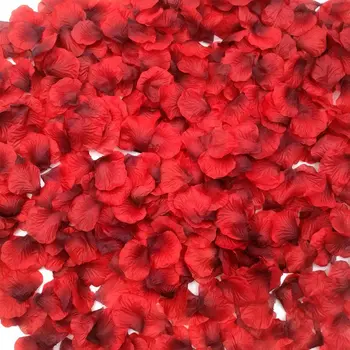 100 kom./lot Umjetne Latice Ruže DIY Umjetni Cvijet Vjenčanje Dekoracije Valentinovo Mini Pribor Svilenih Latica Ruže