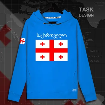 Georgia GEO Gruzijska muška majica s kapuljačom, puloveri, veste, muška majica, vanjska odjeća, sportski kostim u stilu hip-hop, nacionalna zastava, Novo proljeće