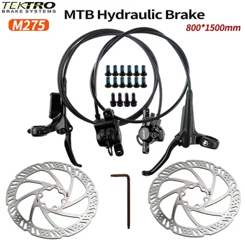 Hidraulična Disk Kočnica TEKTRO Za Prednje/Stražnje Kočnice mtb 800/1500 mm s 160 mm Rotorom MTB Dijelovi za biciklističke kočnice HD-M275